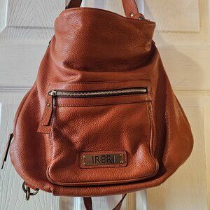 IRERI Italian Leather Backpack / Shoulder Bag